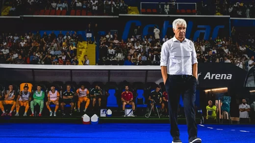 Gasperini, Pisa vs Roma por Serie A