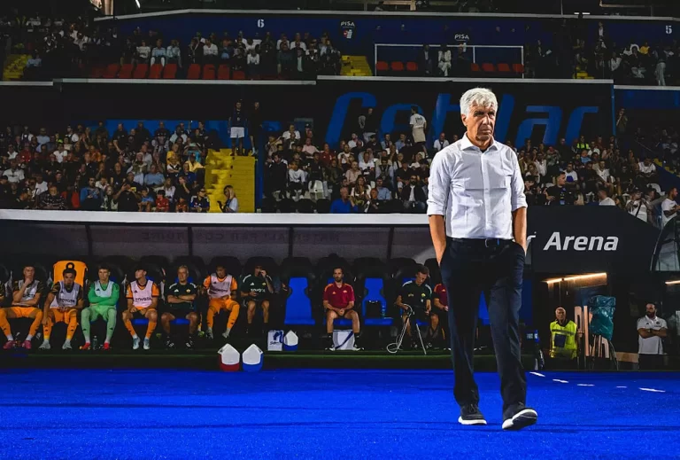 Gasperini, Pisa vs Roma por Serie A