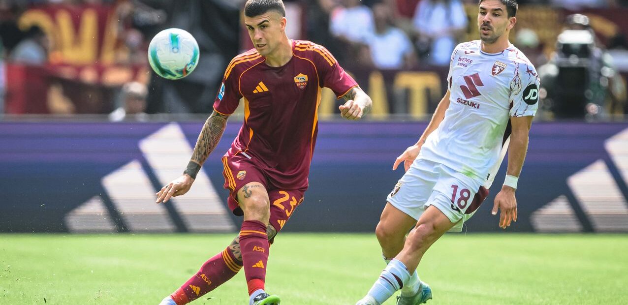 Mancini y Simeone - Roma Torino - Web AS Roma