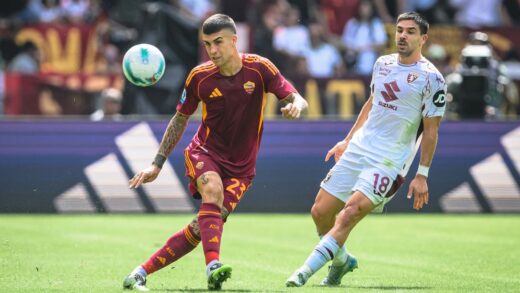 Mancini y Simeone - Roma Torino - Web AS Roma