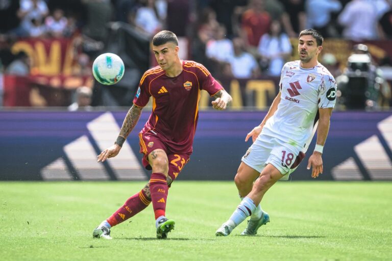 Mancini y Simeone - Roma Torino - Web AS Roma