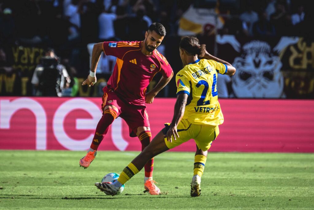 Zeki Celik - Roma vs Hellas Verona - Web AS Roma