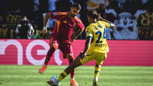 Zeki Celik - Roma vs Hellas Verona - Web AS Roma