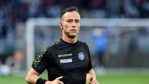 Ermano Feliciani, arbitro con balance positivo para la Roma