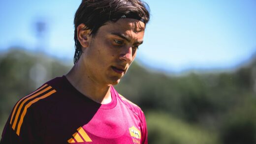 Paulo Dybala, entrenamiento AS Roma