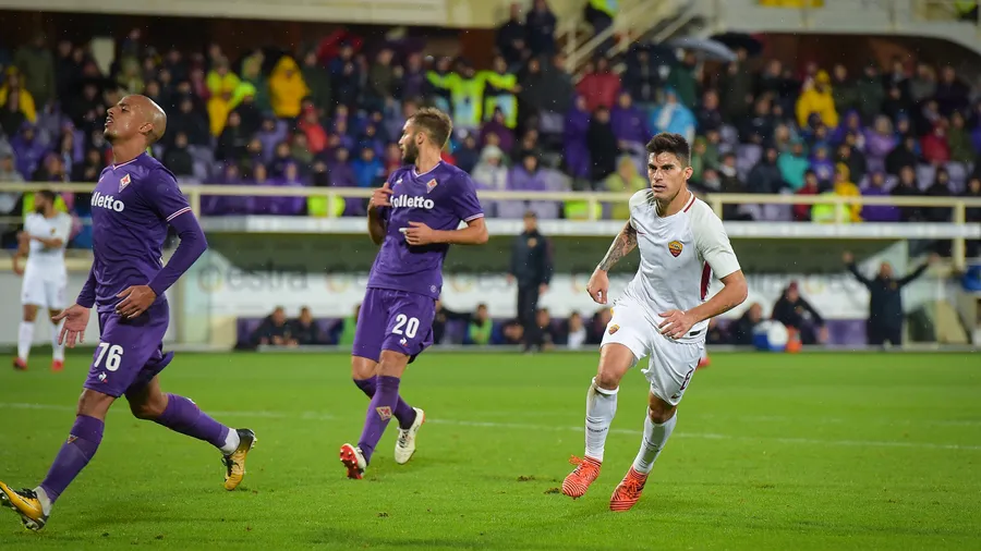 Diego Perotti - Fiorentina vs AS Roma 2017-2018 - Web AS Roma
