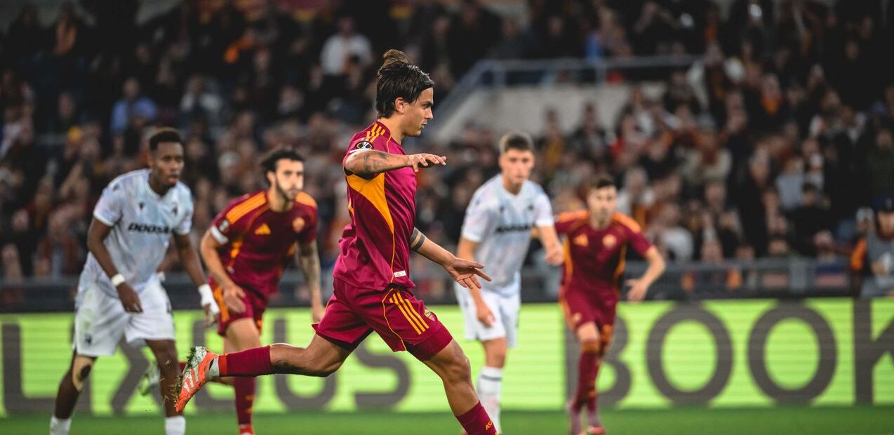 Dybala - Roma vs Viktoria Plzen - Europa League - Web AS Roma