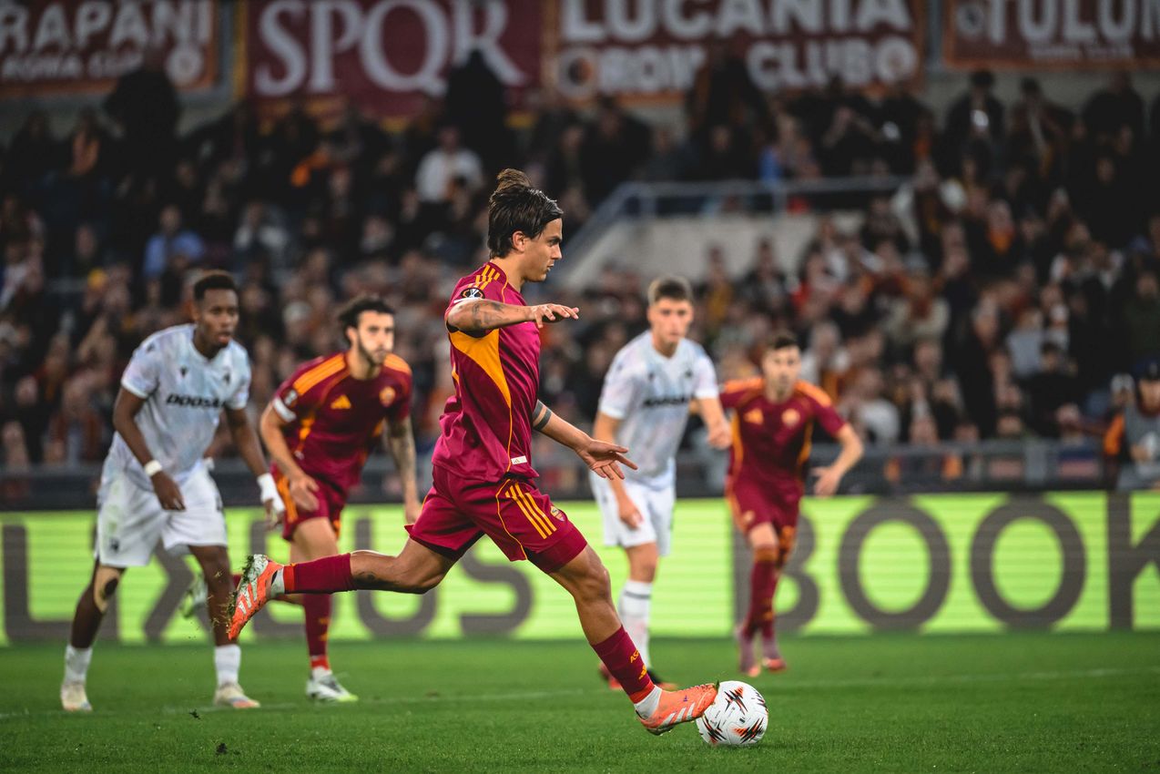 Dybala - Roma vs Viktoria Plzen - Europa League - Web AS Roma