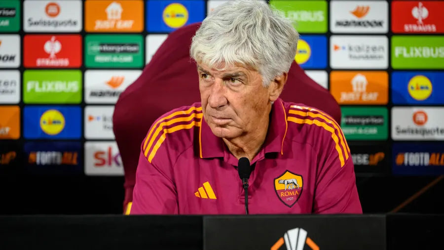 Gasperini Roma Lille Conferencia de Prensa - WEB AS ROMA
