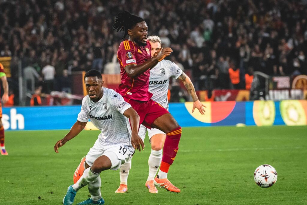 Koné - Roma vs Viktoria Plzen - Europa League - Web AS Roma