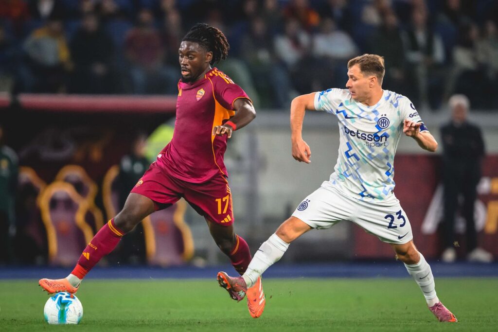 Koné y Barella - Web AS Roma