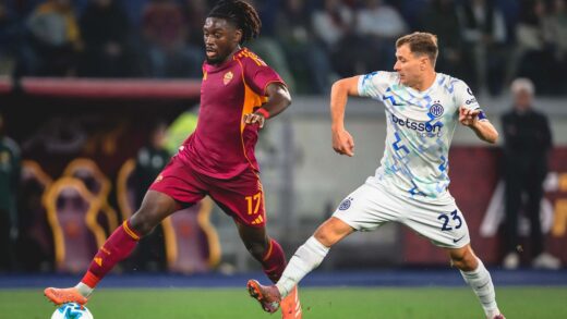 Koné y Barella - Web AS Roma