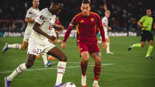 Kostas Tsimikas - Roma vs Lille - Web AS Roma