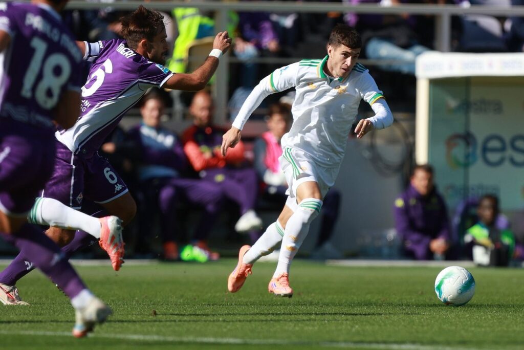 Matías Soulé - Fiorentina vs Roma por Serie A - Web AS Roma