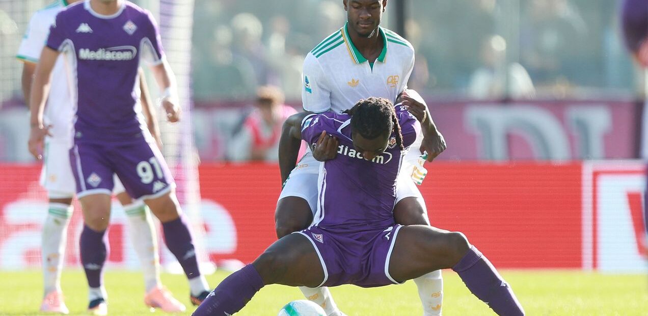 Ndicka y Kean - Fiorentina vs Roma - Web AS Roma