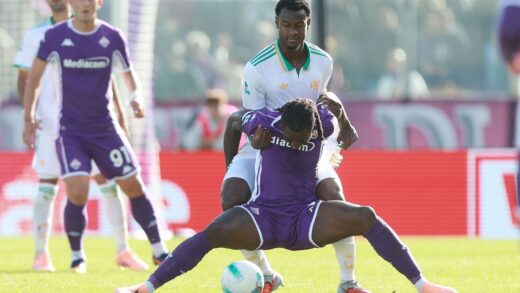 Ndicka y Kean - Fiorentina vs Roma - Web AS Roma