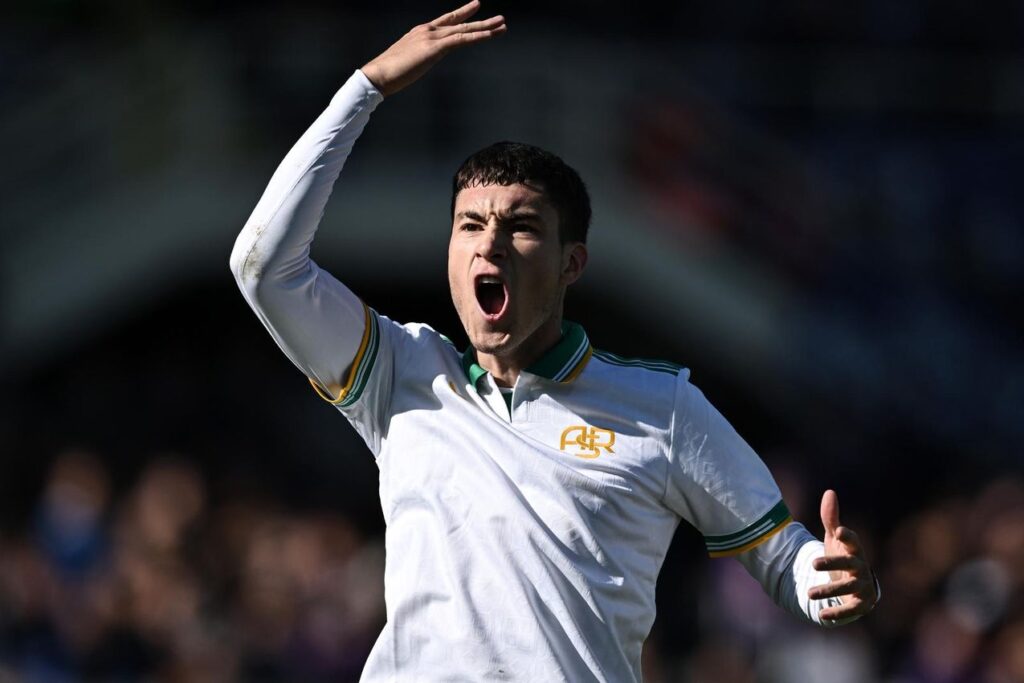 Soulé - Fiorentina vs Roma - Web AS Roma