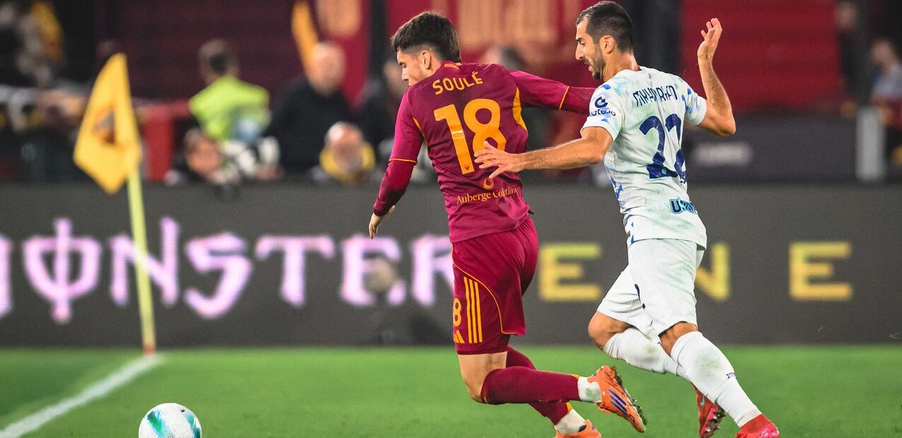 Soulé - Roma vs Inter - Web AS Roma