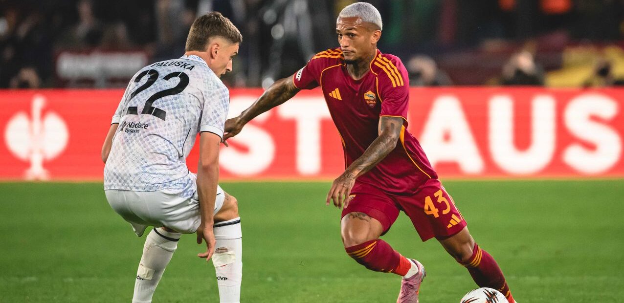 Wesley - Roma vs Viktoria Plzen - Europa League - Web AS Roma