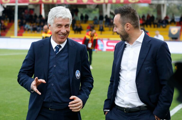 BENEVENTO-ATALANTA.18-04-2018.  MAURIZIO GASPERINI .SILPRESS