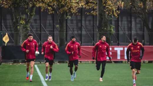 AS Roma entrenamiento previo al Midtjylland - Web AS Roma