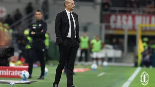 Allegri - Milan vs Roma - Web AC Milan