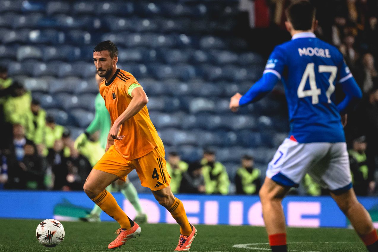 Cristante y Moore - Rangers vs Roma - Web AS Roma
