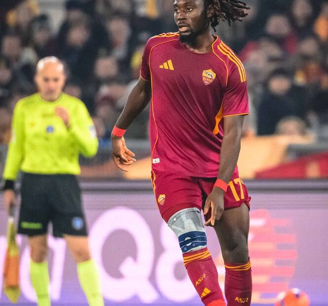 Koné - Roma vs Napoli - Web AS Roma