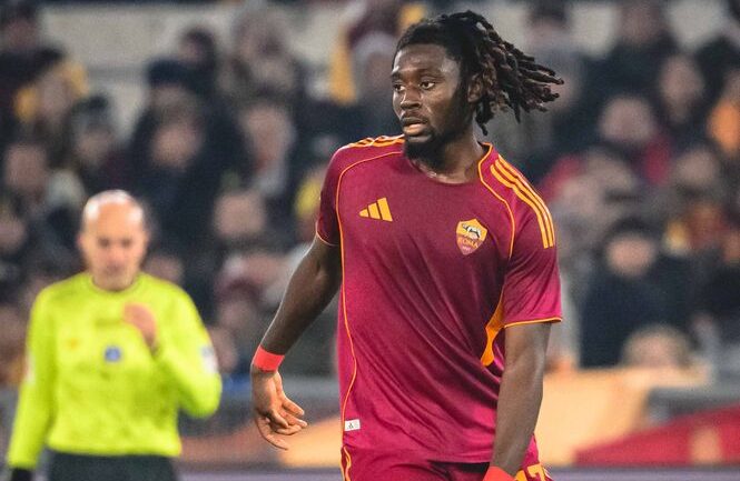 Koné - Roma vs Napoli - Web AS Roma