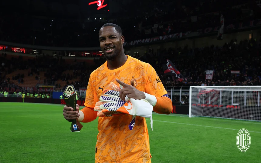 Mike Maignan - Milan vs Roma - Web AC Milan