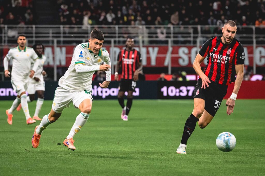 Soulé y Pavlovic - Milan vs Roma - Web AS Roma