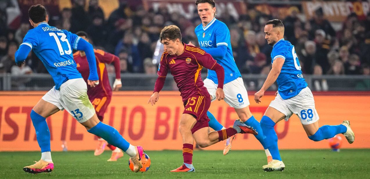 Baldanzi - Roma vs Napoli - Web AS Roma