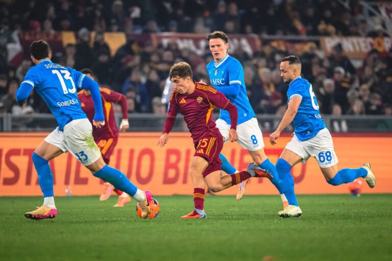Baldanzi - Roma vs Napoli - Web AS Roma