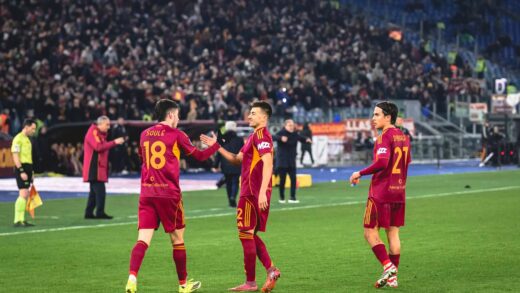 El Shaarawy - Dybala - Soulé - Roma vs Sassuolo