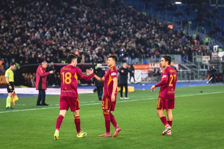 El Shaarawy - Dybala - Soulé - Roma vs Sassuolo