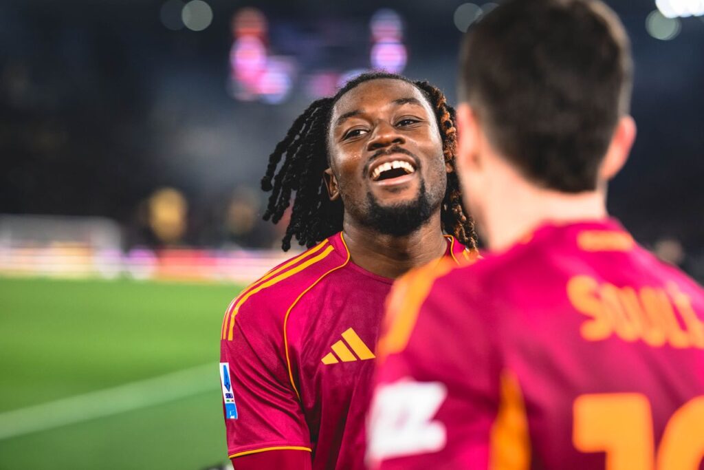 Koné - Roma vs Sassuolo - Web AS Roma