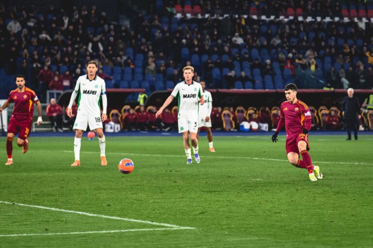 Soulé - Roma vs Sassuolo - Web AS Roma