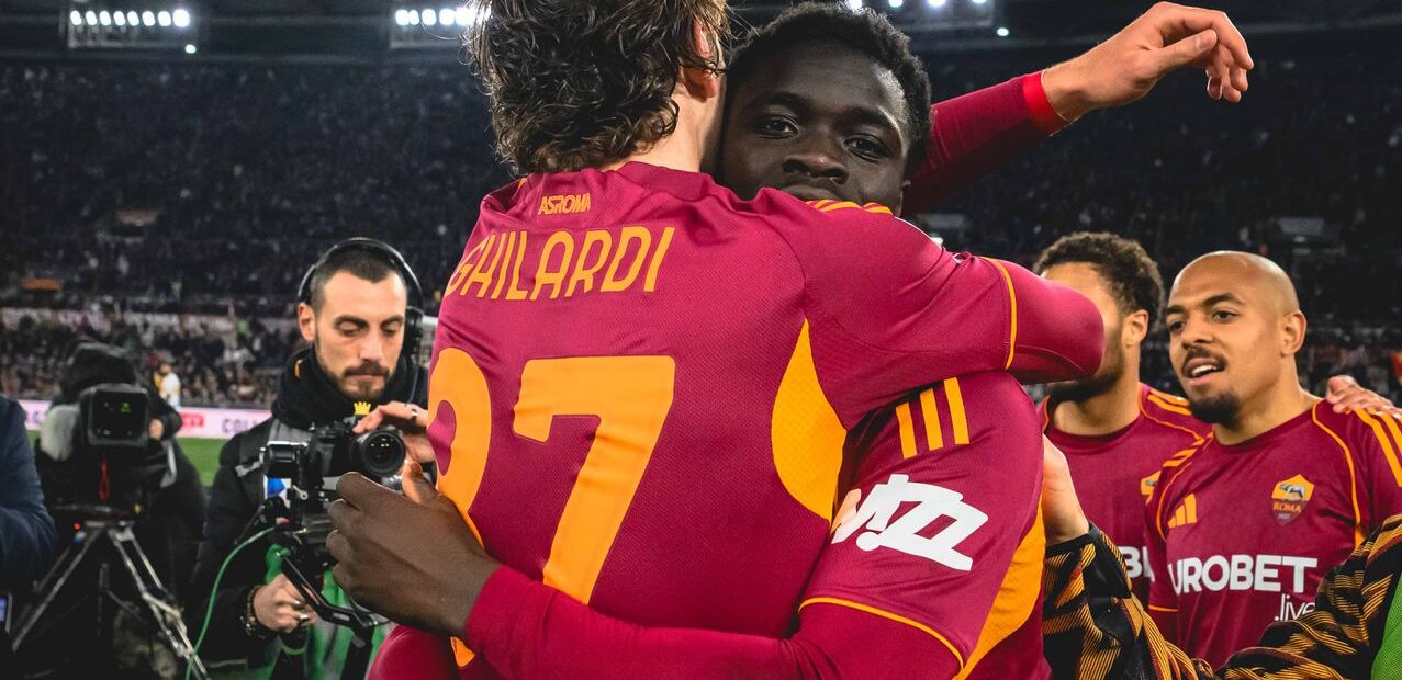 Ghilardi y Vaz - Roma vs Lecce - Web AS Roma