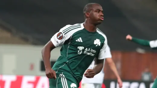 La Roma estaría siguiendo a Andreas Tetteh, del Panathinaikos