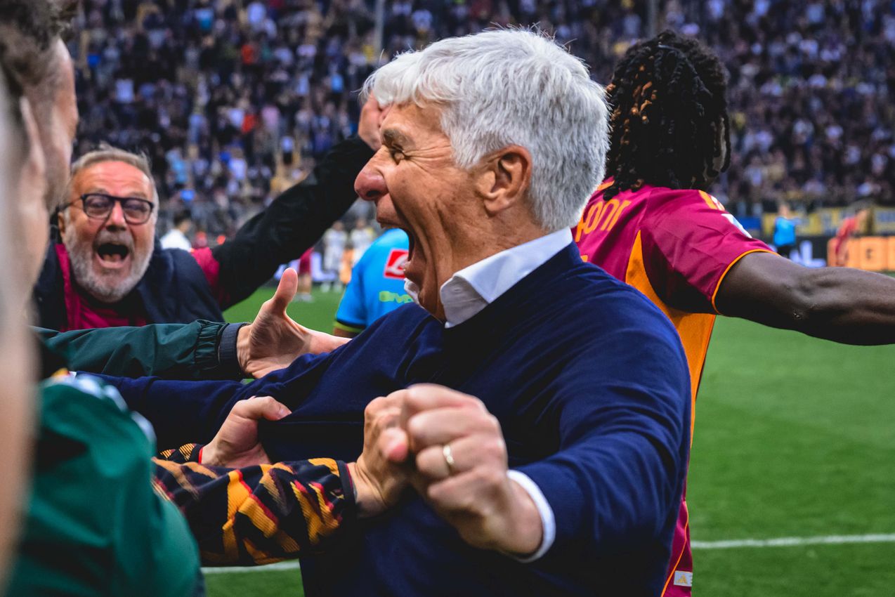 Gasperini - Parma vs Roma - Web AS ROMA